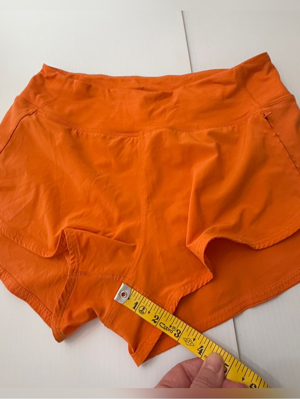 Outdoor Voices Hudson Shorts - Liner - Orange Athletic Shorts - M - Picture 14 of 14